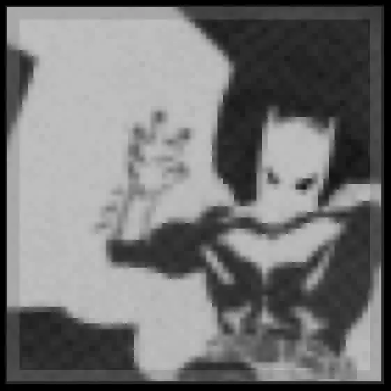 Pixelated Batman Photo